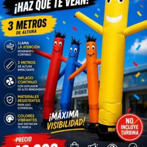 BAILARINA DE 3 METROS SIN TURBINA